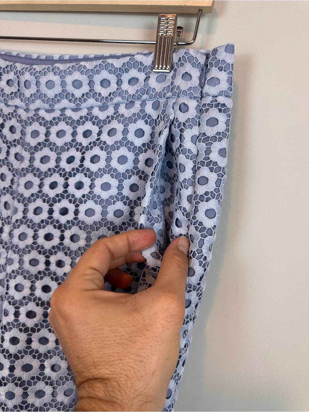 J. CREW Daisylace Pants in Faded Peri Size  8 - Picture 12 of 15